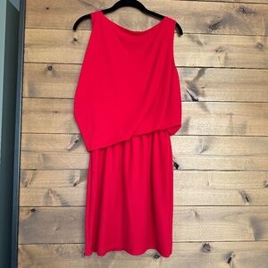 Red Zara Collection Evening Cocktail Dress (Medium)